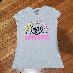 BRAND NEW graphic collegiate style t shirt